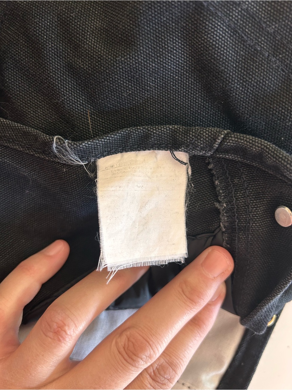 Carhartt lined overalls made in USA - Picture 5 of 8